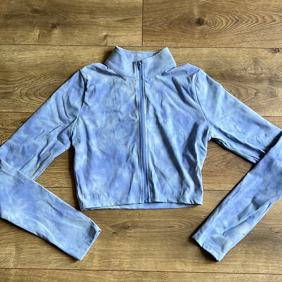 SP Athletic cropped zip up jacket - Picture 1 of 5